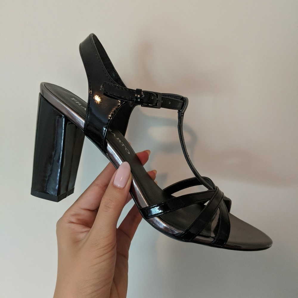 Franco Sarto block heel sandals